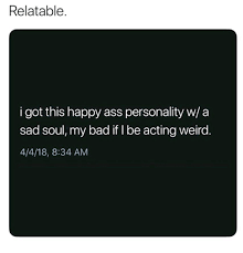 Happy #pantherpridefriday 🐾💛 tag us in your photos to be featured on our page or in our photos of…ascii characters only (characters found on a standard us keyboard); Relatable I Got This Happy Ass Personality Wa Sad Soul My Bad If I Be Acting Weird 4418 834 Am Bad Meme On Me Me