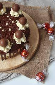 White Chocolate Lindor Truffle Cheesecake Scarletscorchdroppers Recipe Dessert Truffles Cake Recipes Uk Chocolate