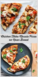 Chicken Tikka Masala Pizza Naan Pizza The Food Blog Recipe Tikka Masala Pizza Tikka Masala Chicken Tikka Masala