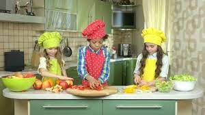 Learn to cook from these top cooking youtube channels for kids · charli's crafty kitchen · charliscraftykitchen · more videos · more videos on youtube · cook with . Kids Cooking Stock Footage Royalty Free Stock Videos Pond5