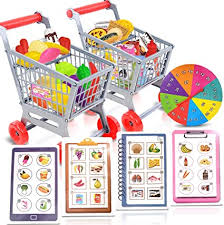 Hemos incluido juegos para niños. Amazon Com Juego De Carrito De Compras Y Lista De Juegos Para Ninos Juego Divertido Con Juego De Pretender Carros De Compras Y Comestibles Desarrolla Habilidades Sociales Y Razonamiento Juego