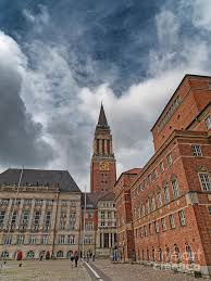 64 km to lubeck, germany The Old City Town Hall In Kiel Germany Photograph By Frank Bach