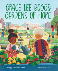 Cover Reveal: GRACE LEE BOGGS: GARDENS OF HOPE Plus Giveaway