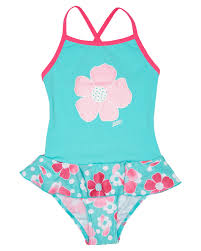 Girls Petal Magic X Back Swimdress Kids