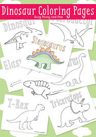 Whether you are a kid or an adult, you will enjoy our free printable dinosaurs coloring pages. Dinosaur Coloring Pages Easy Peasy And Fun