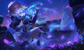 Tons of awesome purple galaxy wallpapers to download for free. Wallpaper Tessa Violet Violet Evergarden Blonde Blossoms Fate Series 2297x1380 Chasinglogic 1281355 Hd Wallpapers Wallhere