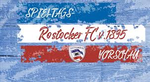 Mit einem wandsticker zeigen sie gleich, für welchen fußballverein ihr. Spieltagsvorschau Rostocker Fc V 1895