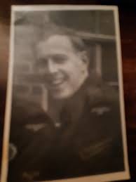 Jim Corbett's nephew Brian Stutchbury as a young pilot during World War II