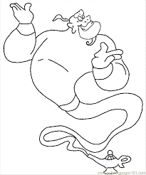 Printable coloring pages for kids oncoloring.com, a completely free website for kids with thousands of coloring pages classified by theme and by content. Aladdin Genie Coloring Page Coloring Page For Kids Free Aladdin Printable Coloring Pages Online For Kids Coloringpages101 Com Coloring Pages For Kids