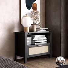 $40 off your qualifying first order of $250+1 with a wayfair credit card. Queer Eye Wimberly 1 Drawer Nightstand Black Oak Walmart Com Walmart Com