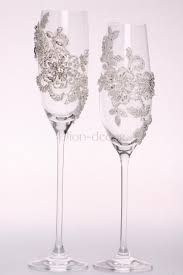 как сделать бокалы на свадьбу своими руками жених и невеста Oformlenie Svadebnyh Bokalov Svoimi Rukami Shikarnaya Svadba Svadebnye Aksessuary Bokal