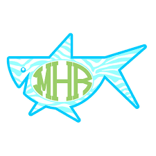 Shark Svg Cuttable Frame Designs