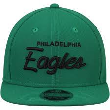 Men S New Era Kelly Green Philadelphia Eagles Griswold 9fifty Adjustable Hat Adjustable Hat Philadelphia Eagles New Era