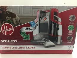 Hoover Spotless Carpet Upholstery Cleaner Self Cleaning New Fh11300 Portable Hoover Upholstery Cleaner Cleaning Upholstery Cleaners