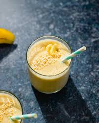 Want to know what's in this delicious smoothie? Perfect Banana Smoothie Creamy Best Flavor A Couple Cooks