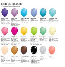 colour chart