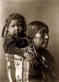 Black And Native American Hugging Crow Arapsoke Woman With A Child Native American Heritage Native American Indians North American Indians