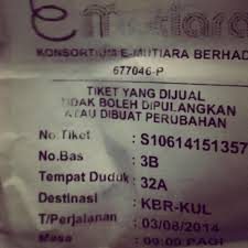 Kota bharu, occasionally written as kota baharu, is a city in malaysia that serves as the state capital and royal seat of kelantan. Tiket Bas Perdana Kota Bharu