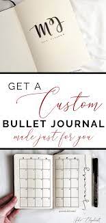 Custom Bullet Journal Bullet Journal Journal Bullet Journal Layout