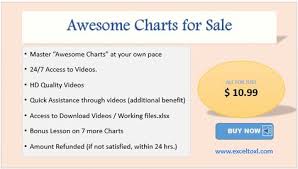 Awesome Excel Charts For Sale Www Exceltoxl Com Chart