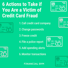Maybe you would like to learn more about one of these? 6 Actions To Take If You Are A Victim Of Credit Card Fraud