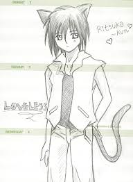 Coloring pages for adults anime google search. Cute Neko Boy By Timaeus On Deviantart