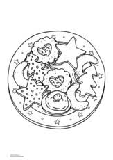 Die malvorlage ist zum ausdrucken bestimmt! Ausmalbilder Weihnachten Feste Und Feiertage Hus Klasse 1 Grundschulmaterial De