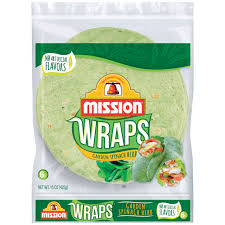 Mission Garden Spinach Herb Wraps Shop Tortillas At H E B