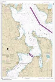 Noaa Chart Puget Sound Entrance To Hood Canal 18477