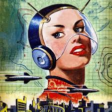 Raygun Gothic, 1950's, not sure of artist : r/RetroFuturism