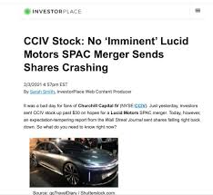 Cciv stock price (nyse), score, forecast, predictions, and churchill capital corp iv news. This Is Beyond Obvious That They Re Just Tryna Get It At A Better Price Crashing From 33 To 28 Ain T Crashing People Chill Cciv