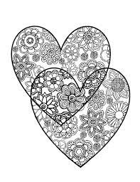 Select from printable crafts of cartoons, nature, animals, bible and many image description: Pin By Mimi Torres On Color Art Therapy Various Pages Heart Coloring Pages Love Coloring Pages Hand Art Drawing