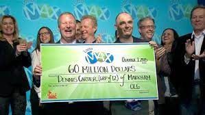 She has been playing the lotto since 20years with the same numbers and got lucky amidst the pandemic. Lotto Max 60m Jackpot Claimed By Group Of 12 Ontario Co Workers Ctv News