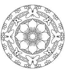 Simple mandala coloring pages animals. Top 25 Mandala Coloring Pages For Your Little Ones