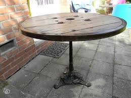 Table De 90 Cm Pied Bistro Decoration Nord Leboncoin Fr Mobilier Recycle Meubles En Bois De Palettes Mobilier De Salon