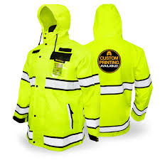 Class 3 Safety Rain Jacket ...
