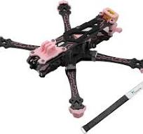 Trying Fly FPV Drone Frame, 6S Freestyle FPV Racing Drone, serigrafía,  fibra de carbono de distancia entre ejes de 8.583 in, brazos de 5 pulgadas  y ...