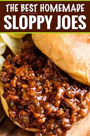 the best homemade sloppy joes the