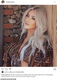 As kim kardashian makes blonde locks 2015's hottest hair trend, we call on two brunettes and top hairdressers to reveal what it really takes to achieve the look. Kim Kardashian Contemplates Dyeing Her Hair Blonde Daily Mail Online