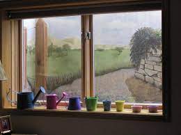 They are easy to find, as make your painting bright and lively. Mural Painted In Basement Window Well Window Well Basement Window Well Basement Windows