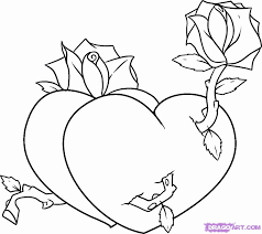 He can also write a heartfelt this valentine's day card template will allow your child decorate and color the card any way he or she likes. Easy Drawing Cute Drawings For Valentines Day For Him