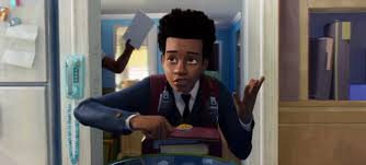 I'm pretty sure you know the rest. Spider Man Into The Spider Verse Clips Miles Heads Off To School Film