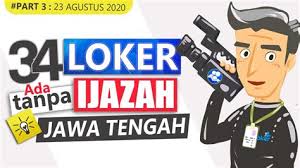 Jun 23, 2021 · tanpa kita sadari, berbagai macam aktivitas anak yang sudah mulai aktif bisa men. Lowongan Kerja 2021 Tanpa Ijazah Lowongan Kerja Medan Tanpa Ijazah Lowongan Kerja Hari Bagi Sobat Yang Saat Ini Sedang Mencari Lowongan Pekerjaan Khususnya Untuk Lowongan Pekerjaan Kabupaten Tegal Terbaru Maret 2021 Karir Jet