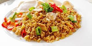 /ˌnɑːsi ɡɒˈrɛŋ/), literally meaning fried rice in both the indonesian and malay languages, is an indonesian rice dish with pieces of meat and vegetables added. 4 Resep Nasi Goreng Sederhana Ala Rumahan Merdeka Com