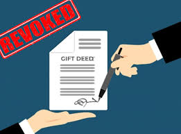 It is important to register the gift deed even though there is no monetary transaction involved in the gifting process. Procedure For Revocation Of Gift Deed Law Corner