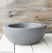 May 04, 2020 · from fall for diy comes this tiny succulent planter shaped like a bunny's head. Diy Faux Concrete Bowl Succulent Planter The Happy Housie