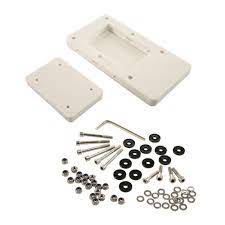 Motorguide Quick Release Bracket Composite White 8m0092063 Trolling Motor Electric Trolling Motor Hitch Accessories