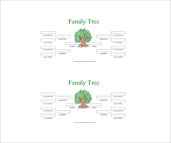 4 Generation Family Tree Template 12 Free Sample Example