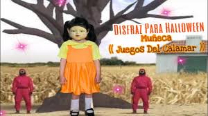 Disfraz Para Halloween Muneca Juegos Del Calamar Youtube