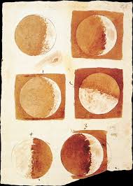 Galileo Moon Phases Drawing Wikipedia The Free Encyclopedia Moon Drawing Art Sketch Book